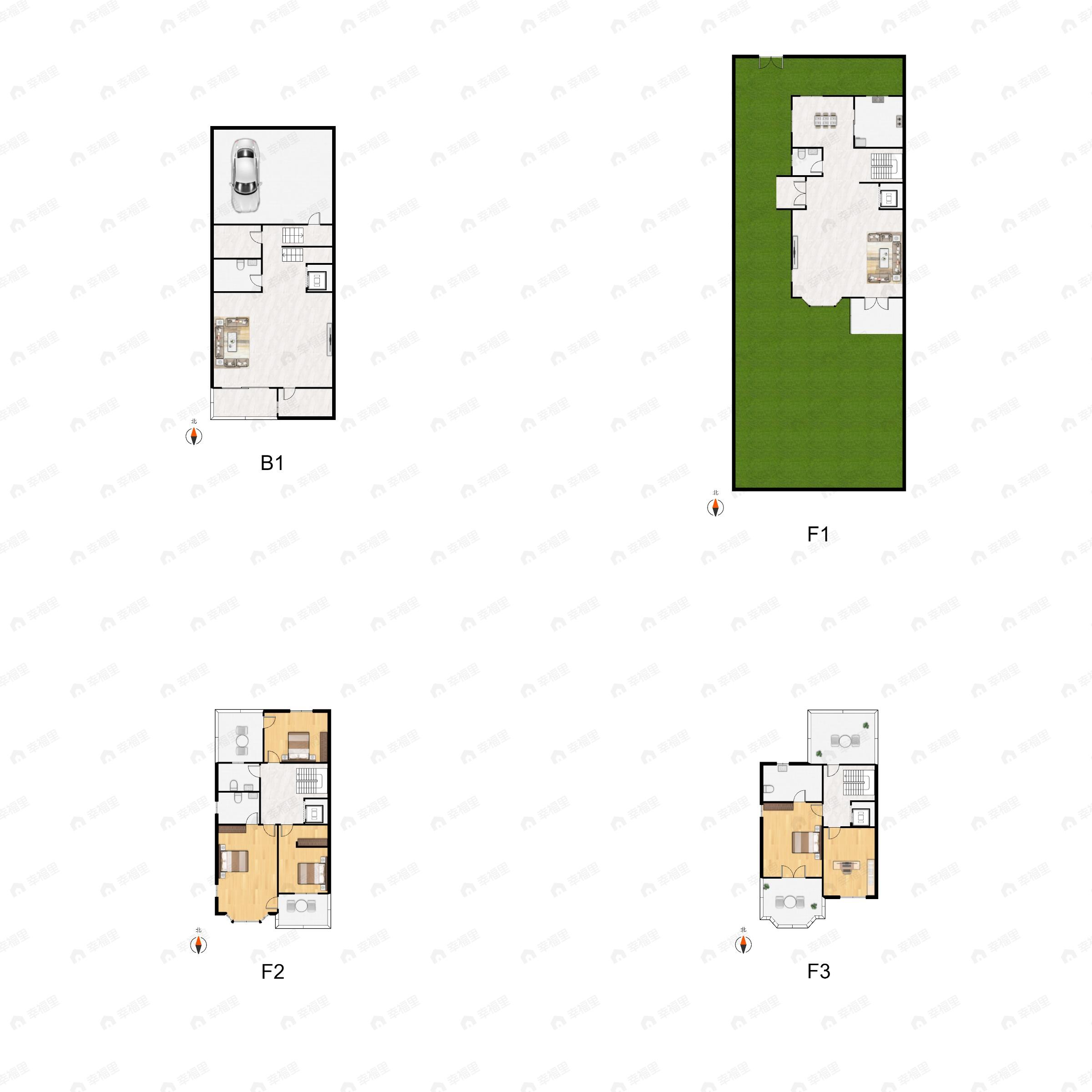 金秋泰和郡5室4厅4卫户型图
