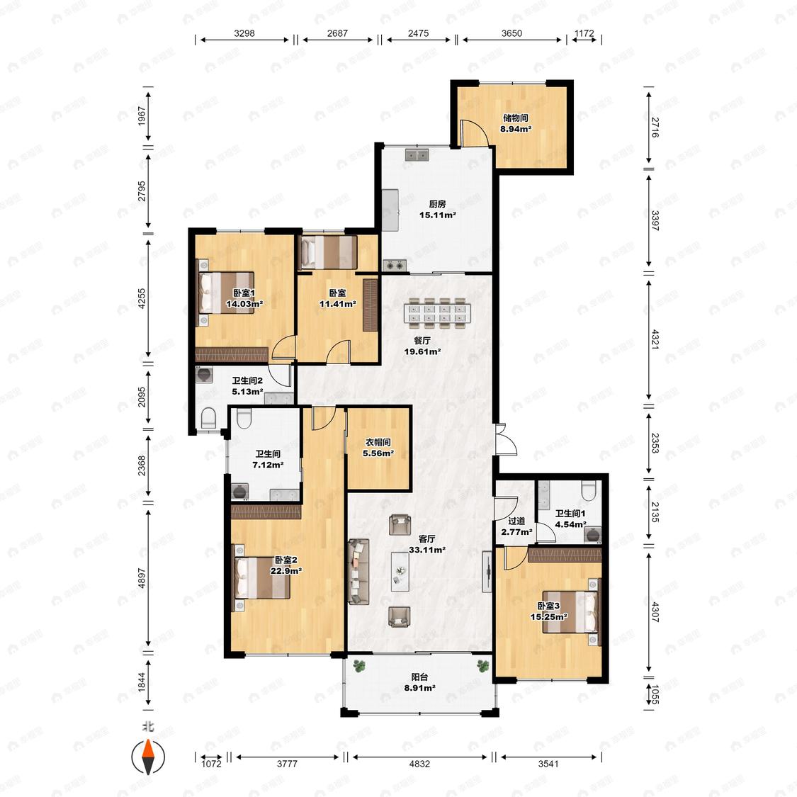 整租·建发领第三区国宾府