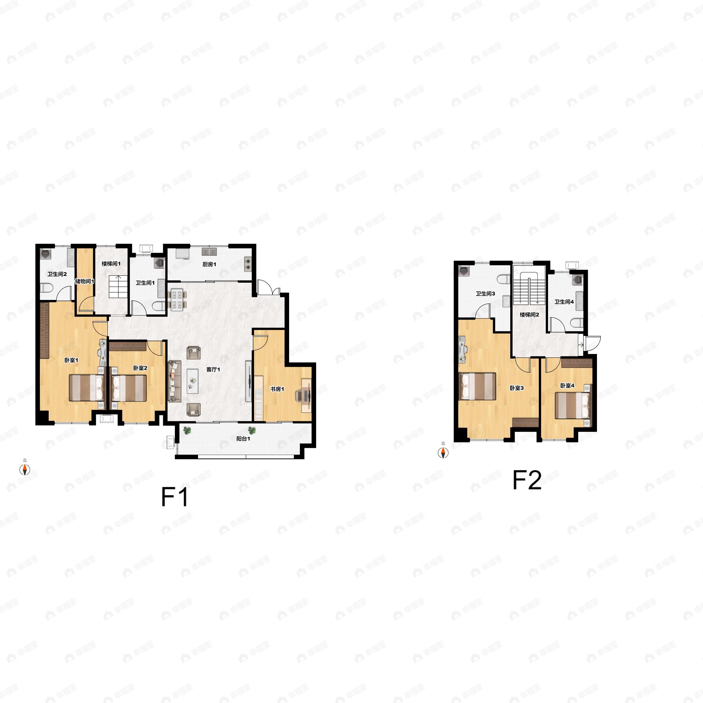 国樾府5室2厅4卫户型图