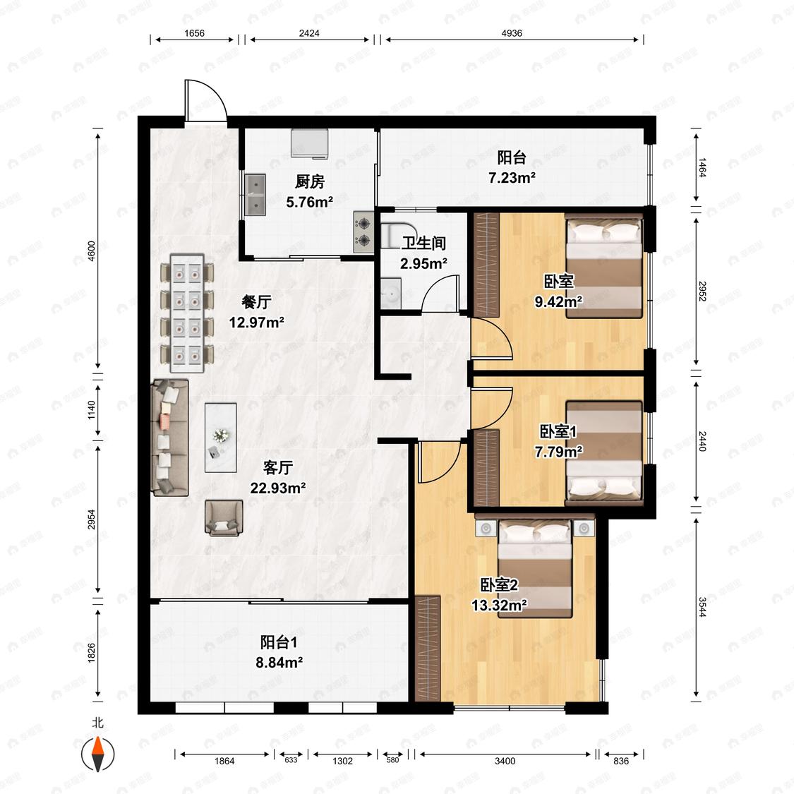 整租·万科金域榕郡1期