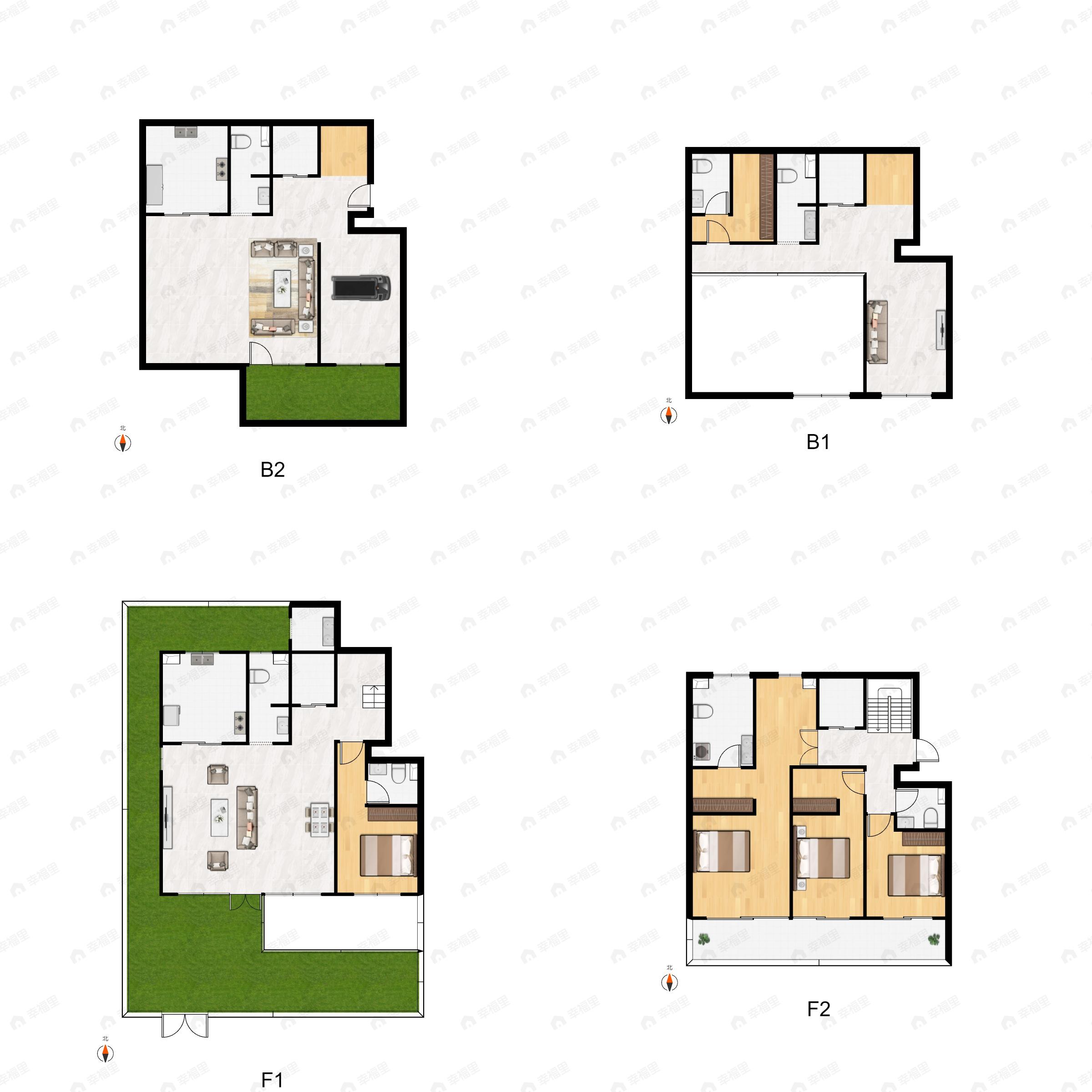 云和悦4室2厅4卫户型图