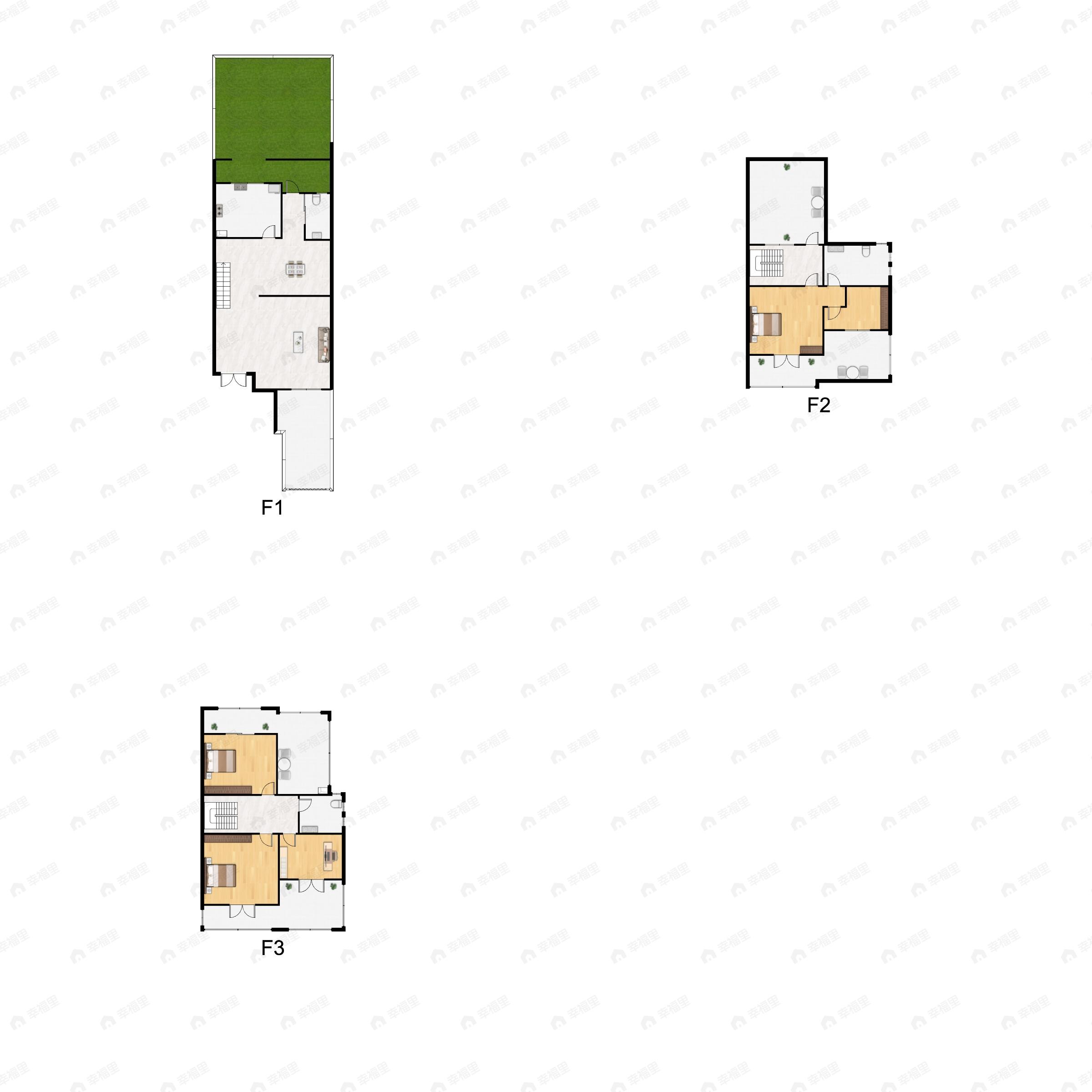 郦湖美墅4室2厅3卫户型图