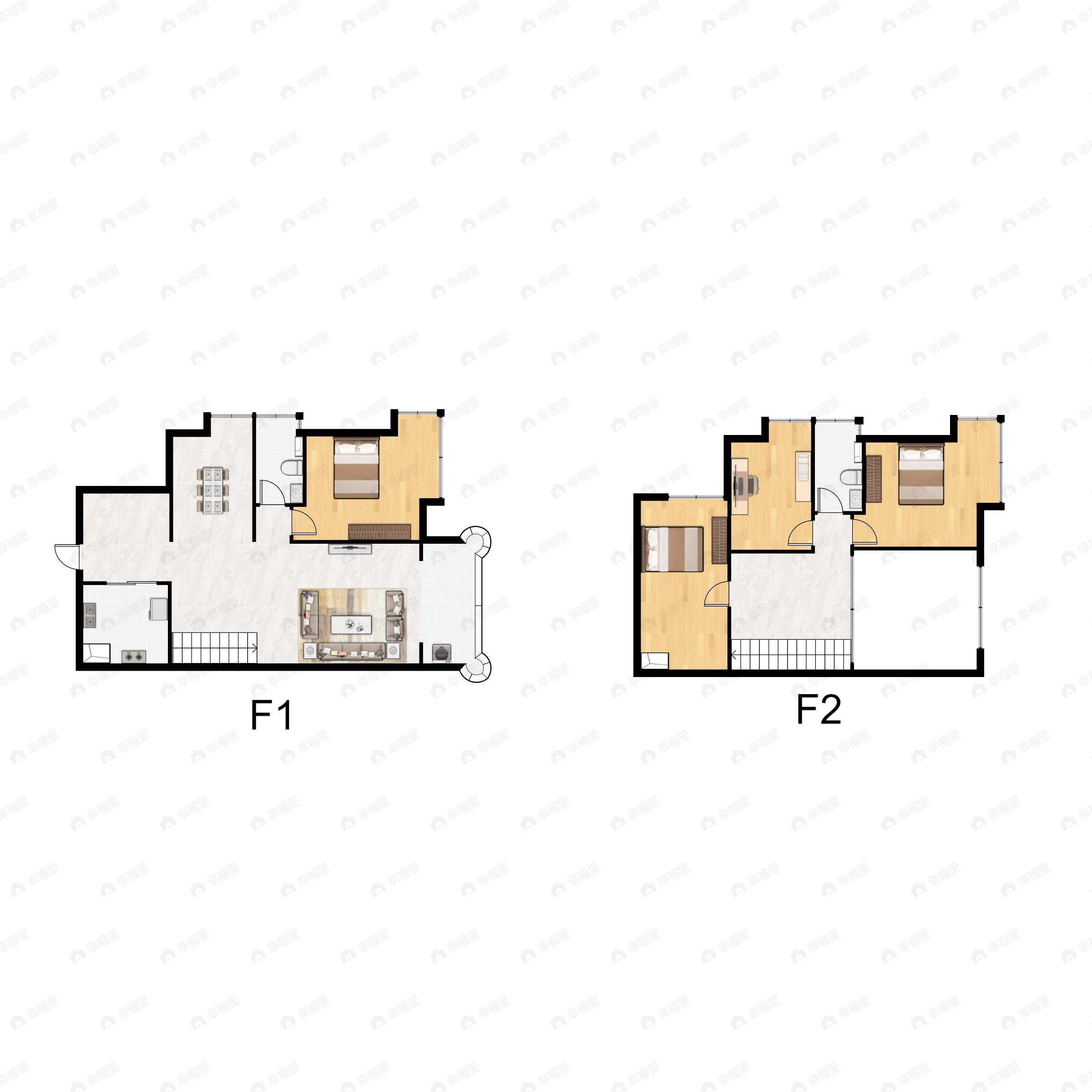 4室2厅2卫建面139平户型图