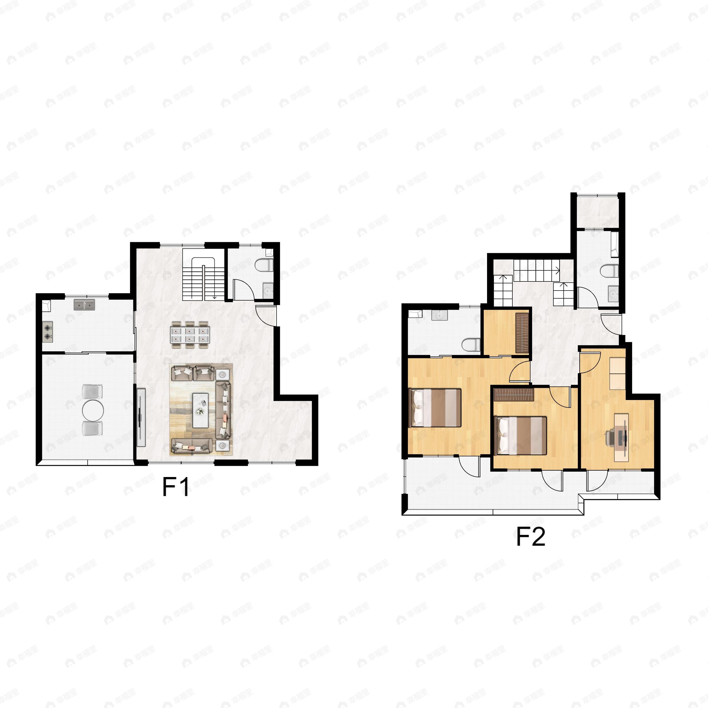 合肥桃李春风3室2厅3卫户型图