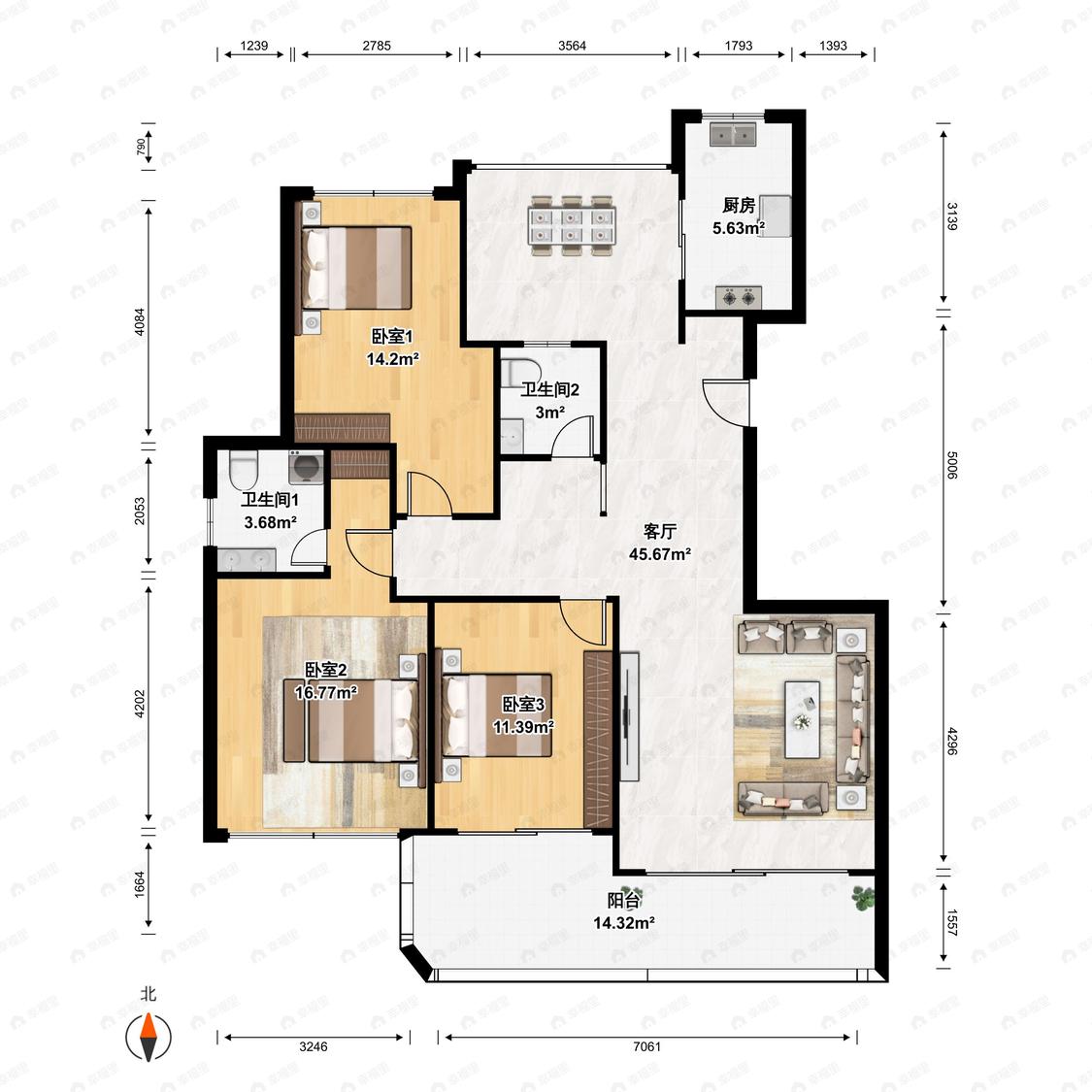 整租·海润尊品