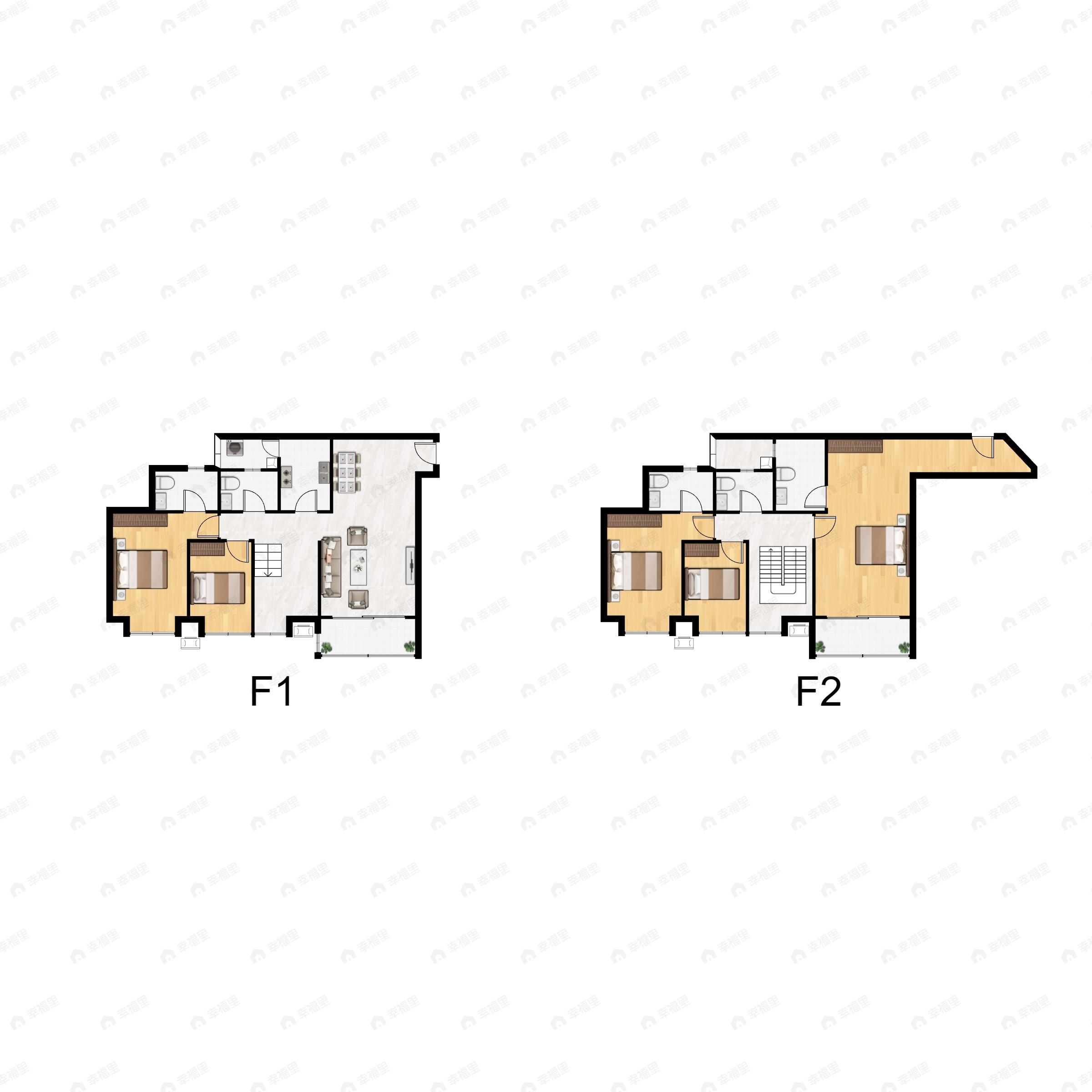 合和新城6室2厅5卫户型图