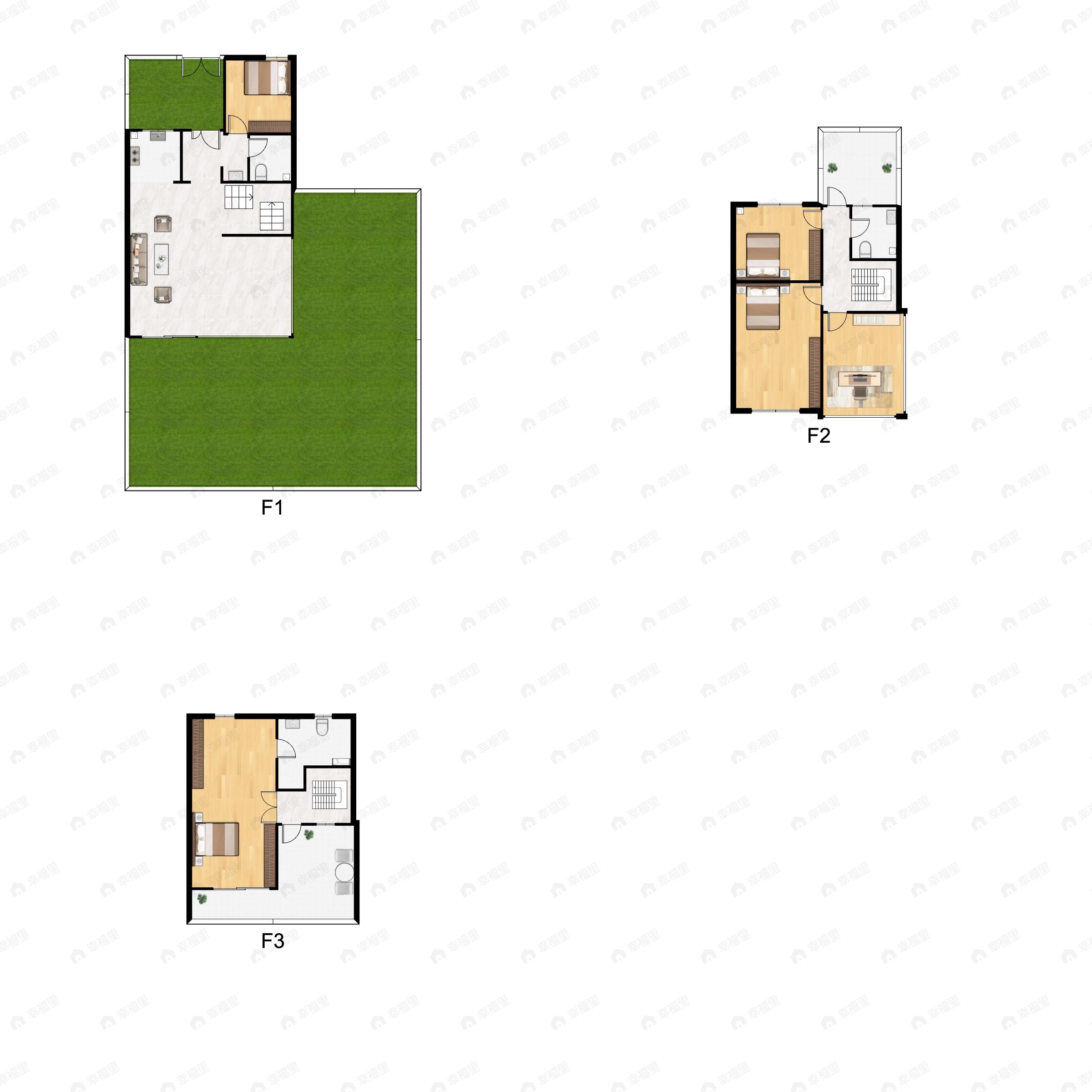 5室2厅3卫建面156平南户型图