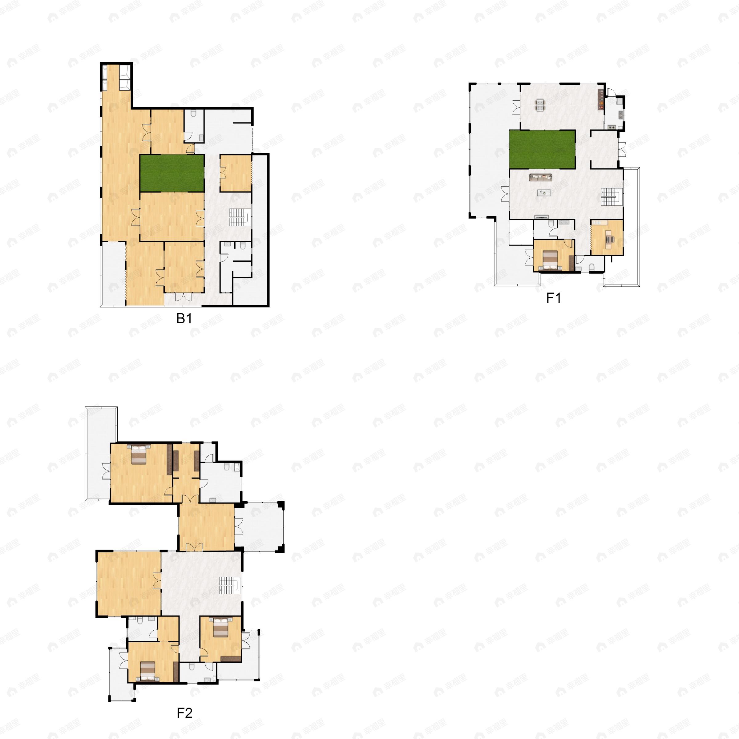 绿地无舍4室7厅7卫户型图