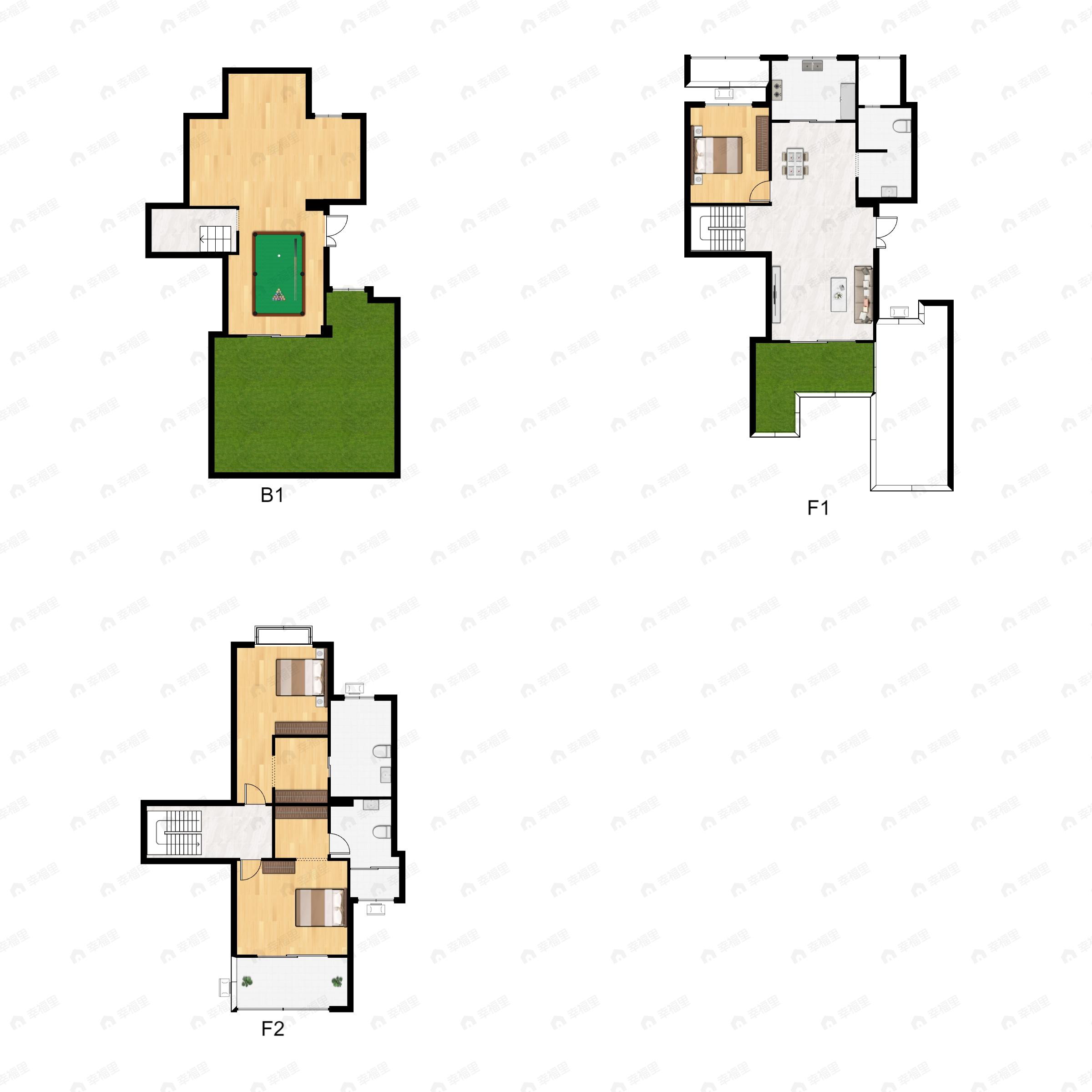 仁美熙和府5室2厅3卫户型图