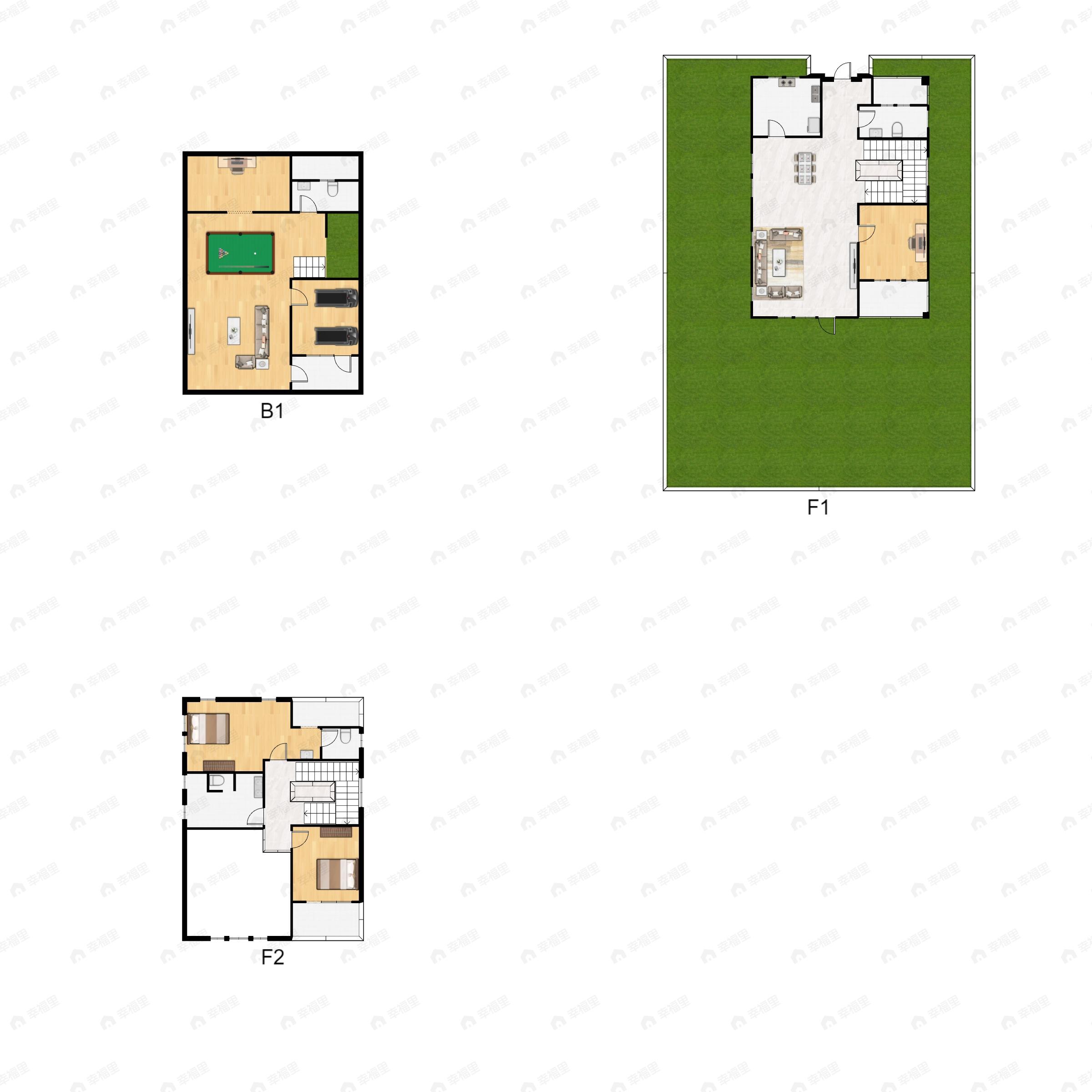 纳帕青澜山4室3厅3卫户型图